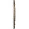 Ekena Millwork Spring Leaf Ceiling Medallion (Canopies up to 5 5/8"), 19 7/8"OD x 3 5/8"ID x 1 1/4"P, Warm Silver CM19SPWSS - alternate 3